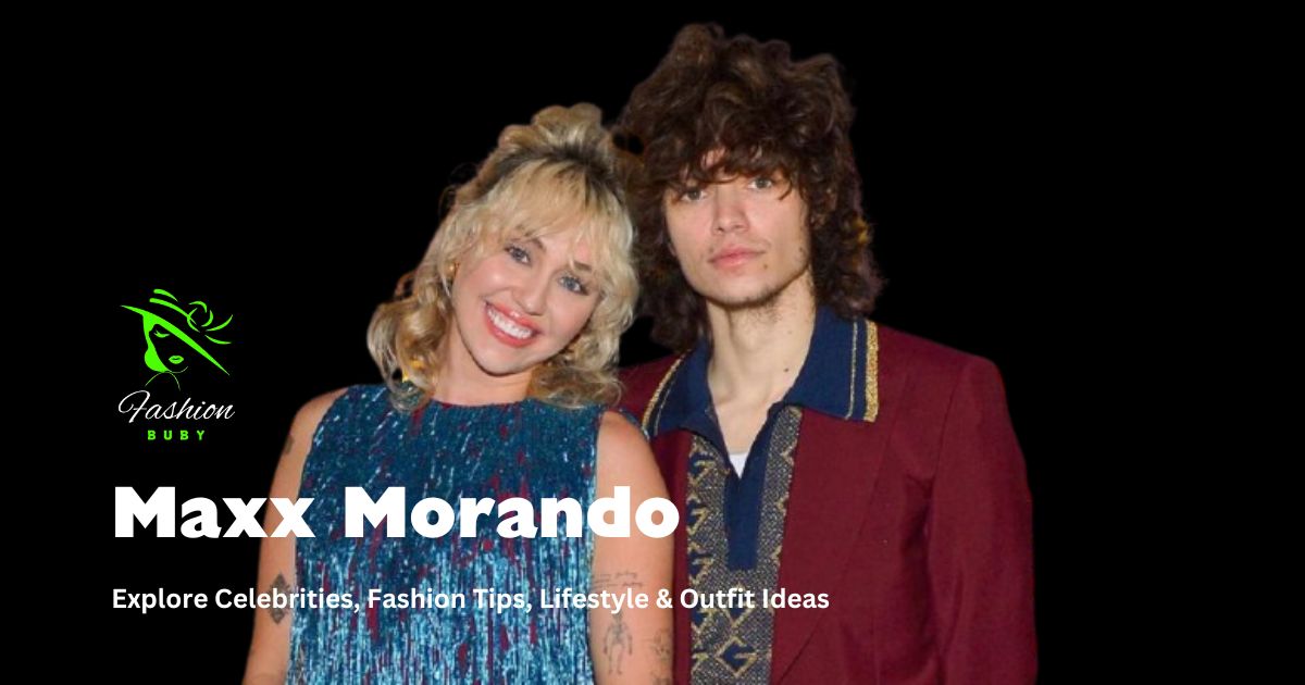 A man and woman stand side by side, featuring the text "Maxx Morando" prominently in the image.